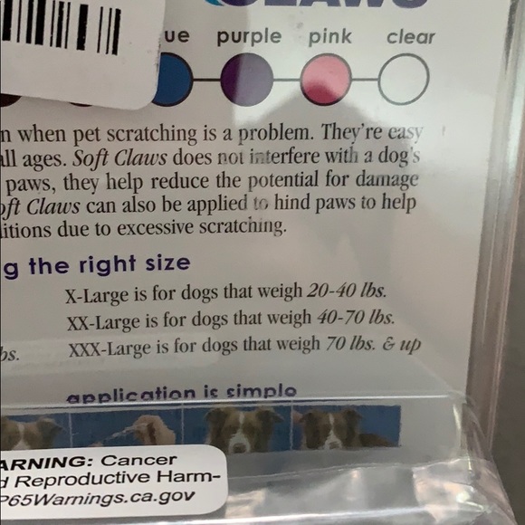 Soft Claws mail caps clear xxxlarge - Picture 3 of 5